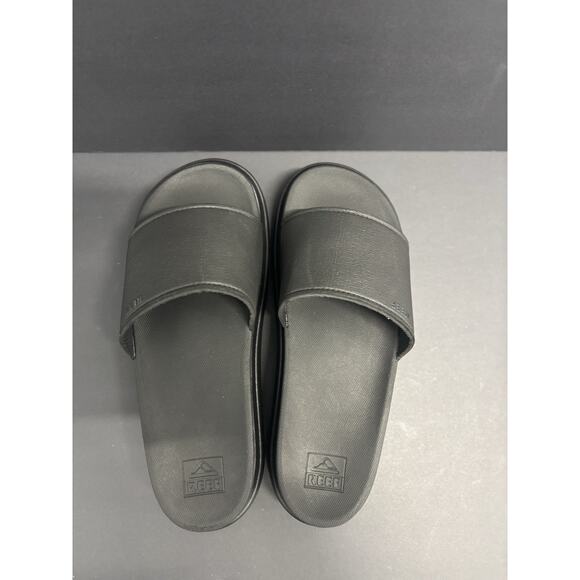 Reef Women's Cushion Bondi Bar Black Strappy Sandal Size 11 - Picture 4 of 12